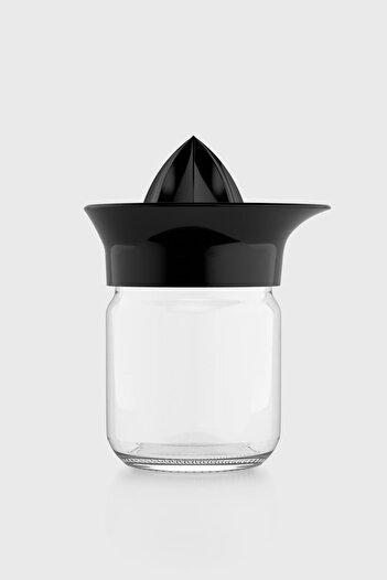 Renga Neo 210 ml Glass Lemon Squeezer with Black Lid 201010