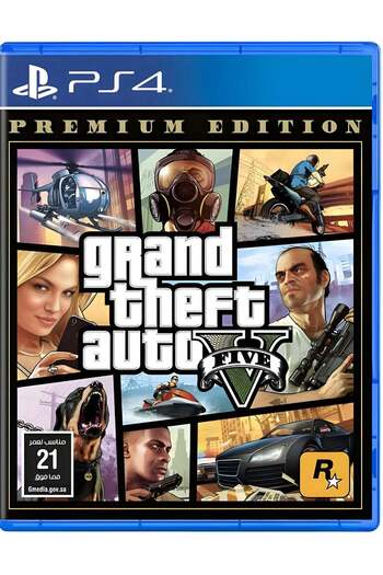 RockStar Games Grand Theft Auto V - Saudi Arabia Edition - PlayStation 4 (PS4)