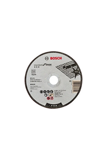 Bosch Disc debitare metal/inox 150 x 22.2 x 1.6 mm,