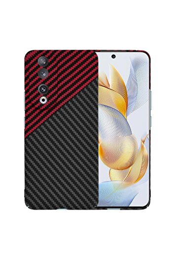Tim Protective Case for Honor 90, Timaconprotect, Z55, Hard Plastic, Elegant Ruby Vortex