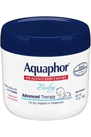 Aquaphor Baby Healing Ointment Advanced Therapy Skin Protectant, 14 Ounce, Pack of 3
