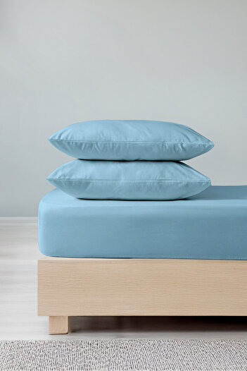 BELENAY HOME Elura 100% Cotton Double Fitted Sheet Set – Pillowcase Included