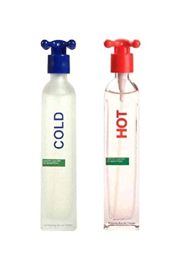 Benetton Hot & Cold EDT 200ml Set