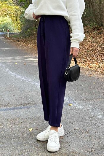 lamelif Φούτερ Shalwar Balloon Model Navy Blue