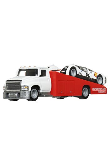 mattel Hot Wheels Carry On Transporter με Porsche Carrera 906 Car Κλίμακα 1:64