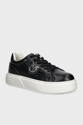 PİNKO Genuine Leather Logo Platform Sole Sneaker Shoes Shoes Ss0041 P087 Z99