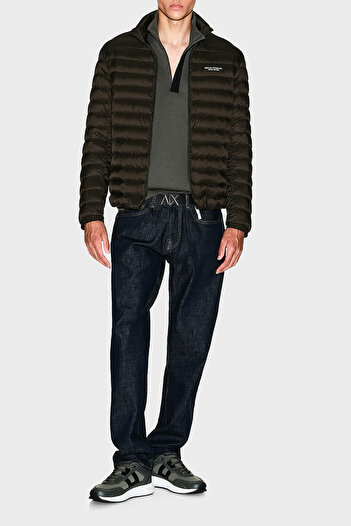 Armani Exchange Stretch Cotton Regular Fit Half Zipper Stand Collar Sweat Men's Sweat Xm001295 Af1081
