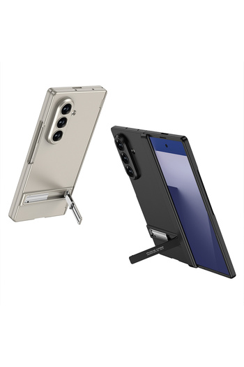 Rivor Samsung Galaxy Z Fold 7 Uyumlu Kılıf Kamera Korumalı Ultra İnce Kıpta Standlı Sert Premium Kapak