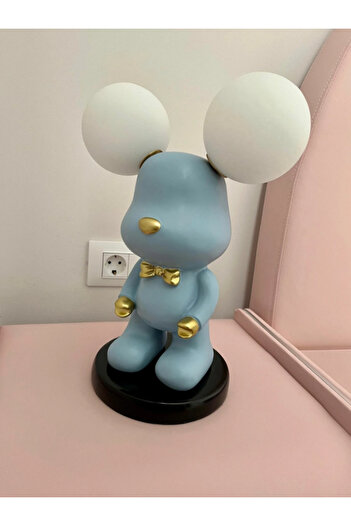 LUXXO Veioza pentru camera copiilor, 2xG9, Little Blue Bear