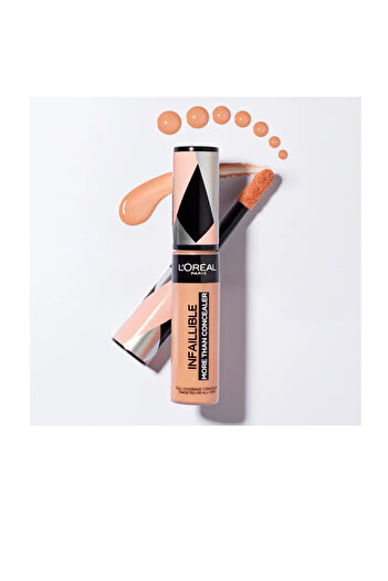 L'Oreal Paris Corector lichid cu acoperire mare, L’oreal Paris INFAILLIBLE, 327 cashmere, 11 ml