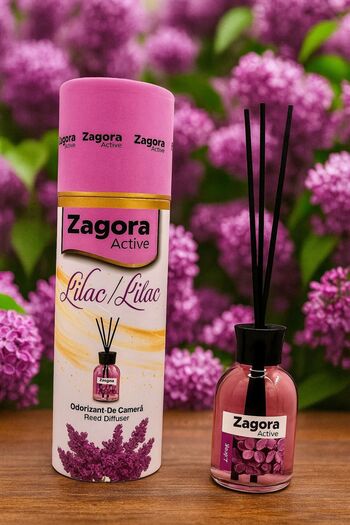 ZAGORA ACTIVE Cylindrical Room Air Fresheners 100ml Lilac