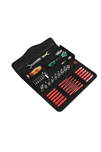 wera Screwdriver tool set, 1000 V insulated, WERA, 35 pieces