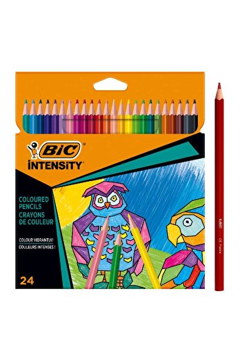 Bic Creioane colorate Intensity 3,2 mm, 24 buc.