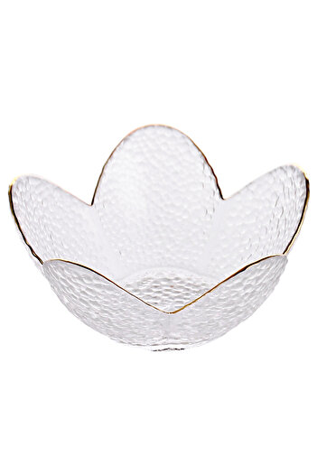 sharpdo Gold Drawing Glass Plate For Unicorn Lotus Plate