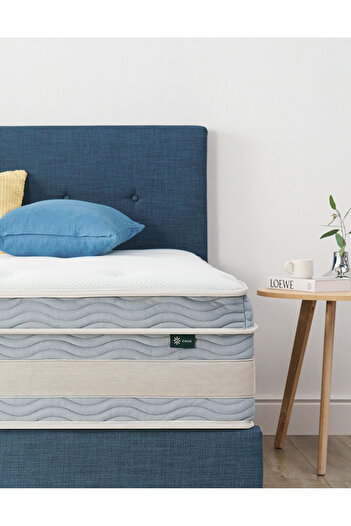 Zinus Cooling Comfort Support Hybrid Queen Size Mattress in A Box 10Years Warranty (203.2Lx152.4Wx35.5H)CM
