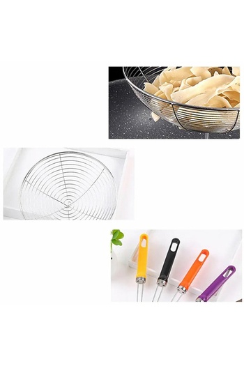 Aptel Perforated kitchen spatula, stainless steel, 33.5×16.5 cm