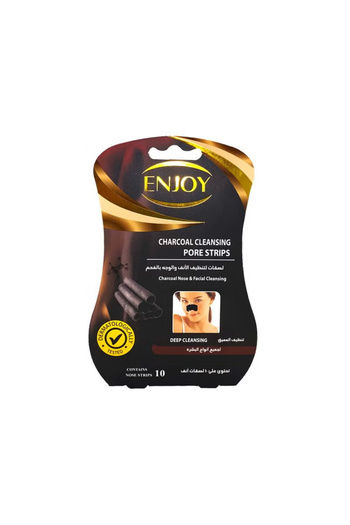 Enjoy Charcoal Deep Cleansing Pore Strips (10 strips)