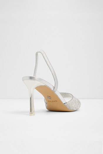 Aldo Andyana - Women's Silver Thin Heeled Sandals