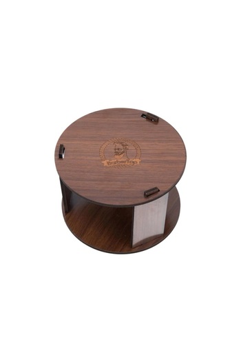 Viva Professional Wooden Box Neck Roll Paper Protective