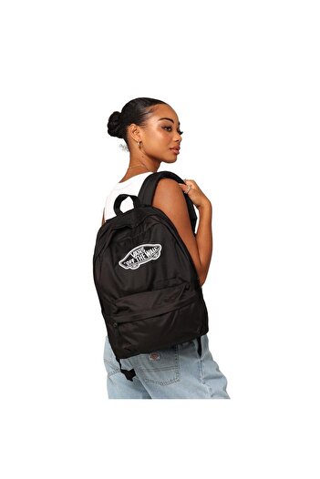 Vans Realm Backpack Black Blk Backpack