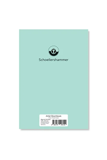 Schoellershammer Sketchbook Sketchbook 90 g A5 30 Sheets Pastel Green