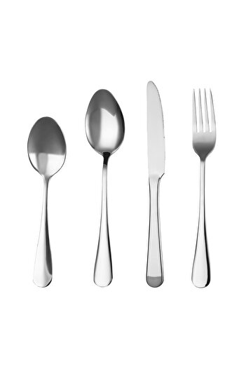 Sunhome 4-Piece Stainless Steel Cutlery Set Silver