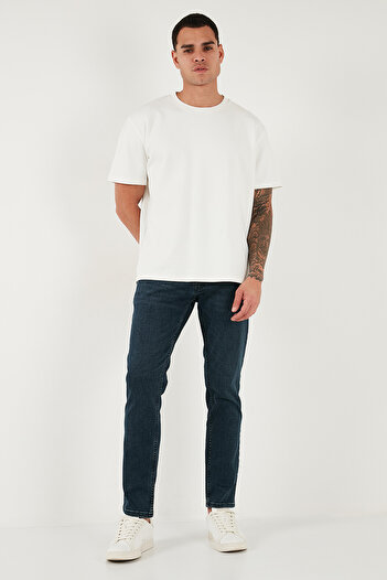 Buratti Cotton Regular Fit Normal Waist Pipe Leg Jeans Men's Denim Pants 2211C26Parma