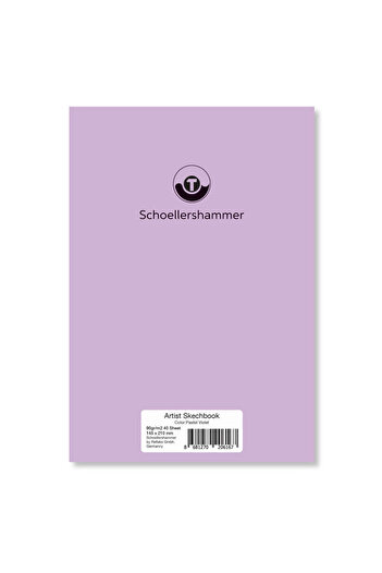 Schoellershammer Sketchbook Sketchbook 90 g A5 30 Sheets Pastel Purple