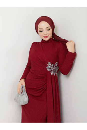 S7V7N EXCLUSIVE Tesettür Evening Dress Gözdem