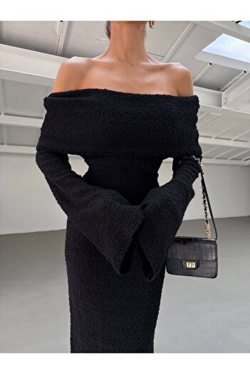 MODA Carra "Aura" Madonna Yaka Triko Elbise