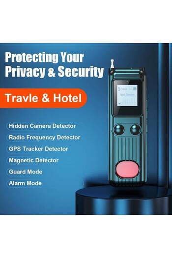 Generic Smart Signal Detector + Camera Detector + Magnet Detector with LED Screen