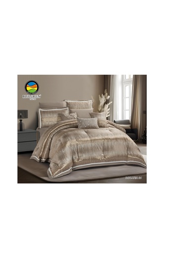 PROMISE ARIA Jacquard King Size 9 Piece Quilt
