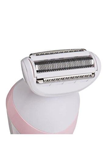 divendi-ro Electric Shaver, Rechargeable, with Triple Technology Blade, 16cm, white/red