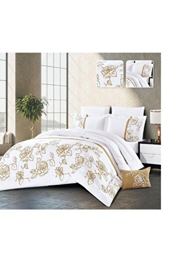 PROMISE Stream Life Multicolor Print King Comforter - Double - 7 Pieces