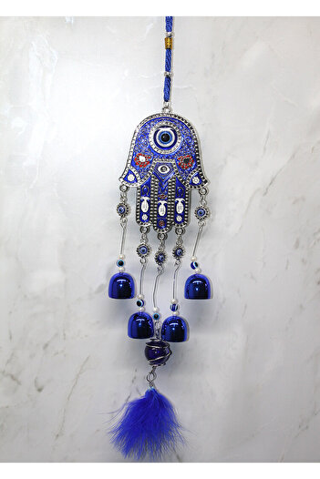 Larimar Metal Evil Eye Bead Bell Model 18