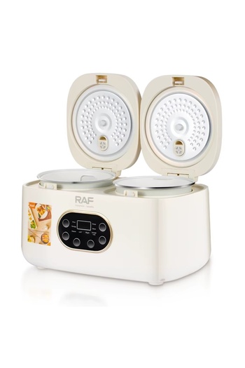 divendi-ro Multifunctional electric rice cooker, RAF R5419, for Asian style rice, 800W, 4L, 14 functions