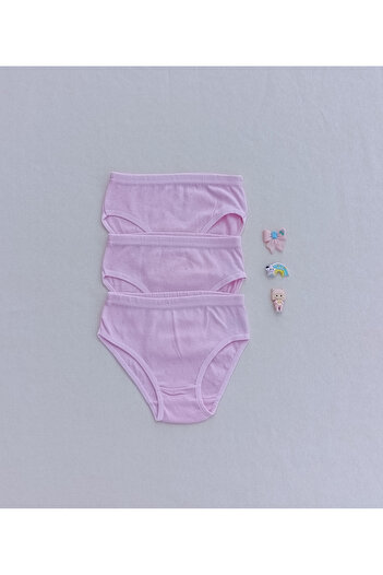 siyalife Chiloți din 3 piese din Lycra, colorați, moale, texturat, elastici