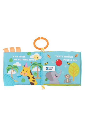 Kikka Boo Educational book with teething toy KikkaBoo Friend like you