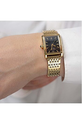 Gant G173003 Rhode Island Women's Watch - Gold Color, Black Dial