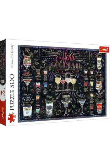 Trefl Puzzle Trefl, Meniul de cocktailuri, 500 piese