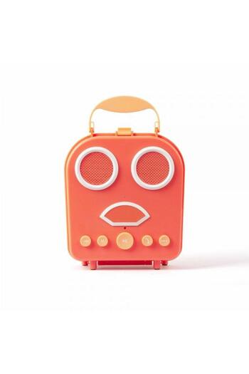 LİVOO Portable Speaker TES 221 C, 2 x 3 W Bluetooth, AUX, USB, 1200 mAh (Orange)