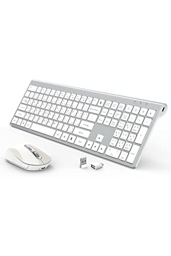 Generic CREATMOR wireless keyboard and mouse, Rechargeable keyboard and mouse, Full Size Wireless keyboard w
