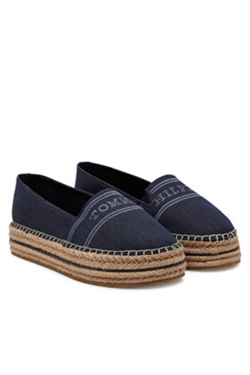 Tommy Hilfiger Espadrile pentru femei FW0FW08543 albastre