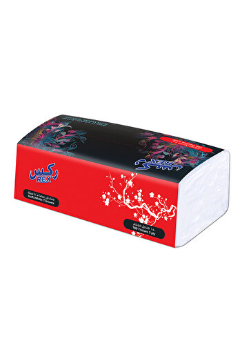 REX Soft White Tissues, 180 Double Sheets