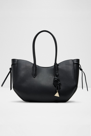 Aldo Korinne - Women's Magnet Closure Medium Size Black Shoulder Bag