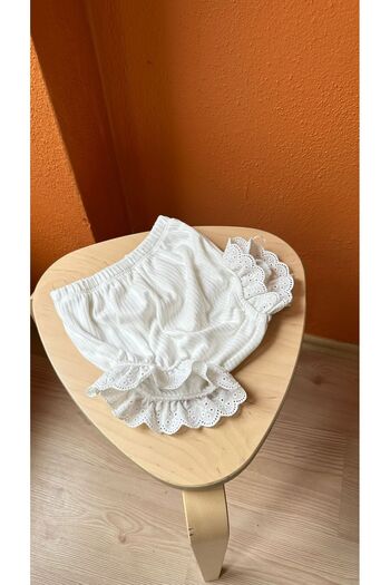 BabyDia Shirt Lace Detailed Suit