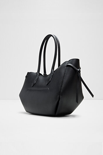 Aldo Korinne - Women's Magnet Closure Medium Size Black Shoulder Bag