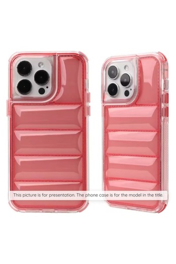 Madviun Case for Motorola Moto G85, Wave Shield, O60, Polyurethane, Red