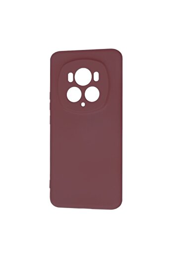 Mad Protective Case for Honor Magic6 Pro, View Safe SoftFlex L20, Silicone, Plum Noble Red