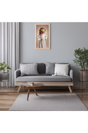 ZERF A wall painting with a humorous and contemporary design that combines famous characters with an innovative artistic touch, size 60x40 cm